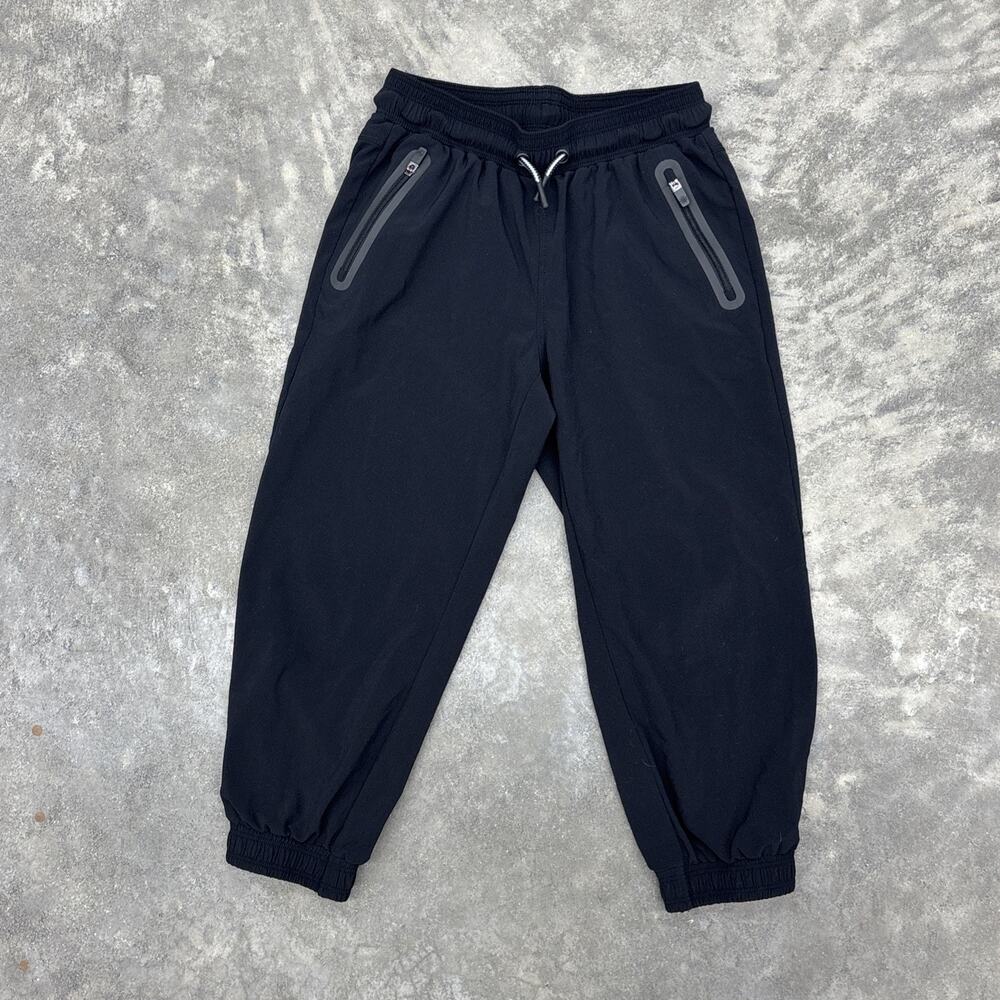 Athleta Girl Feathweight Jogger Capri Length Black Sport Casual Size 7 Active